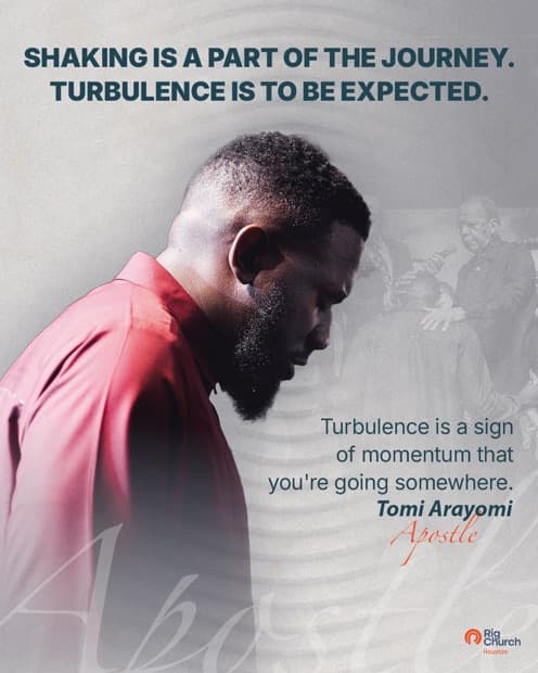 A quote graphic carrying a line from a guest speaker over a portrait